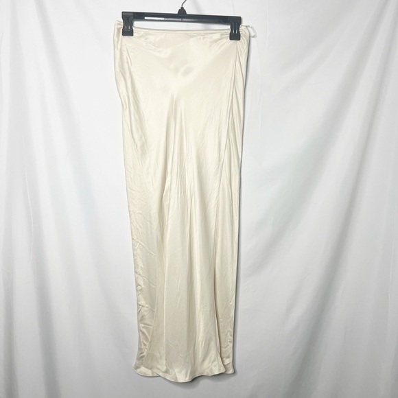 Zara Dresses & Skirts - NEW with tags Zara Cream Satin Skirt